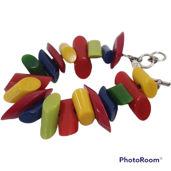 Grandmother's Buttons, Signed Heirloom Bracelet - Picture 2 of 7